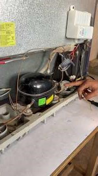 Learn to identify charging, suction and discharge lines in a compressor #compressor #aircondition...