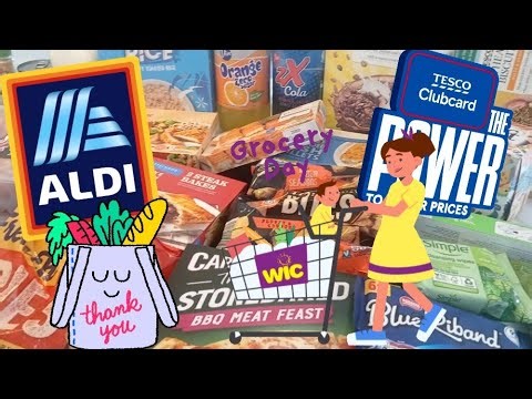 CHEAP ALDI Grocery Haul | UK Bargains | What you get for £49 BUDGET SHOP !! TESCO | ALDI