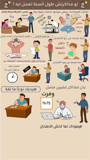 نصائح ذهبية لطلاب الثانوية 🔥👌