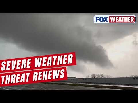 Severe Storms To Reload Over 130M From Texas To New England After Midwest Blasted By Tornadoes, Hail
