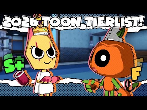 The 2026 Dandy's World TOON TIERLIST! GAMEPLAY EDITION!