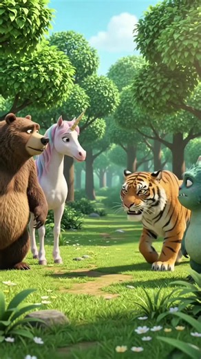 Tiger Attacked Bunny Rescue Cartoon for Kids 2026