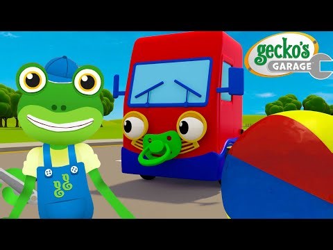 Bay Truck Playground | Gecko's Garage Songs｜Kids Songs｜Trucks for Kids