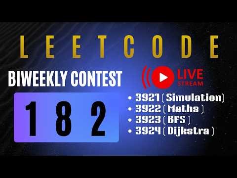 LeetCode Weekly Contest 501 Solutions | Q1, Q2, Q3, Q4 | Strings, Math, Hash Table & Dijkstra