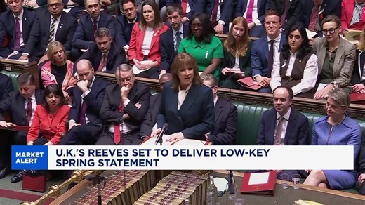 Markets focus on UK borrowing expectations in Spring Statement, analyst says