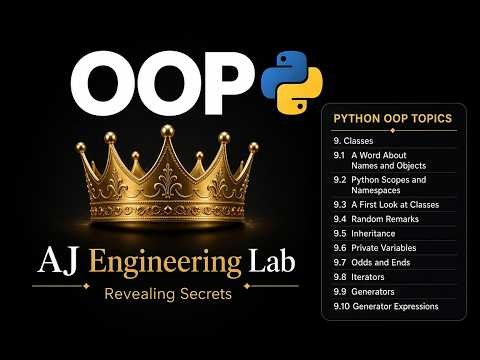 Python Classes, Namespaces & Scopes – Complete Beginner Explanation