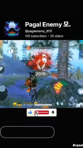 Old Free Fire 2019: Missing these days? 💔 #nostalgia #shorts #pagalenemy