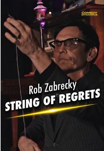 A string of regrets From The Zabrecky Hour Get your comedy fix for FREE on the Comedy Dynamics channel—now streaming on Amazon Prime, Roku, Samsung TV, Tubi, and more. Hit the link in our bio and laugh like you mean it. #robzabrecky #comedydynamics #comedy #standupcomedy #regrets