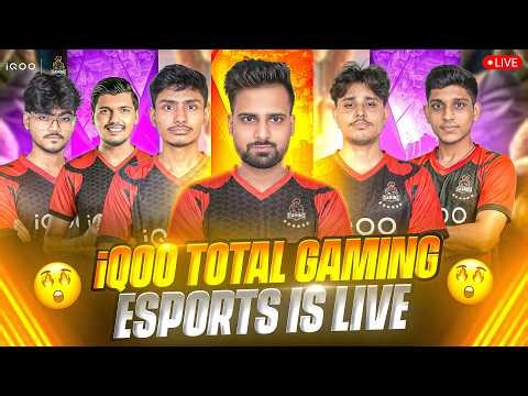 TOURNAMENT LIVE WITH iQOO TOTAL GAMING ESPORTS | iQOOTG FOZYAJAY | #iQOOTG