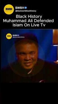 The Moment Muhammad Ali Silenced The Media'' #blackhistory #america #shorts #blackamerica
