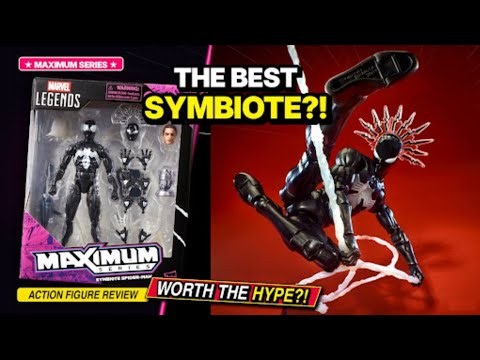 Maximum or Dud? Worth $50 🤔 Marvel Legends Maximum Series Symbiote Spider-man | Review