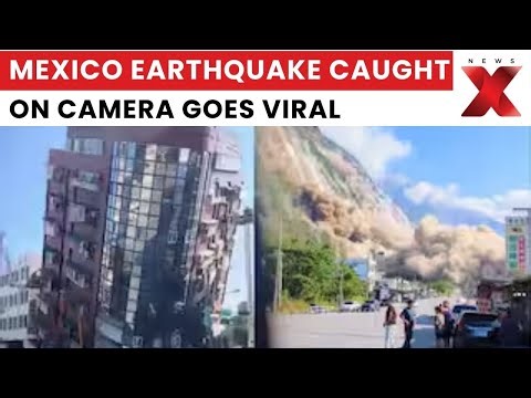Mexico Earthquake: Viral Videos Capture Powerful Earthquake Shaking Buildings, Metro | NewsX