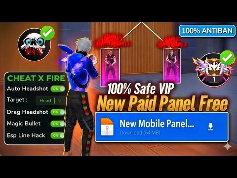 Free Fire Panel OB53 🔥 FF Antiban Panel Mobile | Free Fire Hack New 😈 FF Injector 2026 | FF Panel