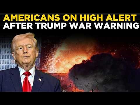 Trump Speech LIVE | Trump war declaration | America high alert news | US war fear rising
