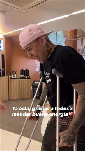 Recién operado de la rodilla! Gracias a todos por la buena energia! 🌟🫶🦿#tiagopzk #gotti #gottib