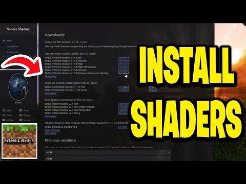 How To Install Shaders On Minecraft PC