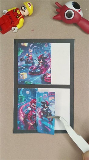 Jax races against Mario & Shadow! The Amazing Digital Circus! #mario #theamazingdigitalcircus #jax