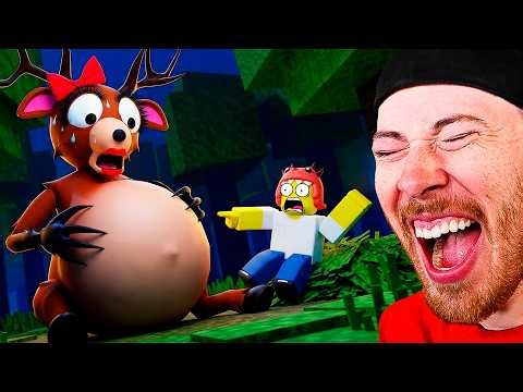 99 Nights In The Forest DEER is PREGNANT?! (Roblox Memes)