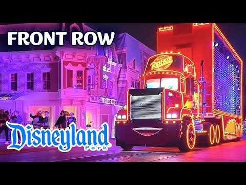 Paint the Night Parade 2026 Front Row 4K | Disneyland Full Parade April 2026