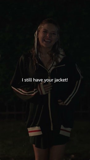 Elle & Miles share a kiss in the rain | Elle | Prime Video