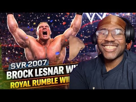 WHY Is JBL Like This?! 😤 | SVR 2007 Brock Lesnar Season Mode Part 8: Royal Rumble Victory