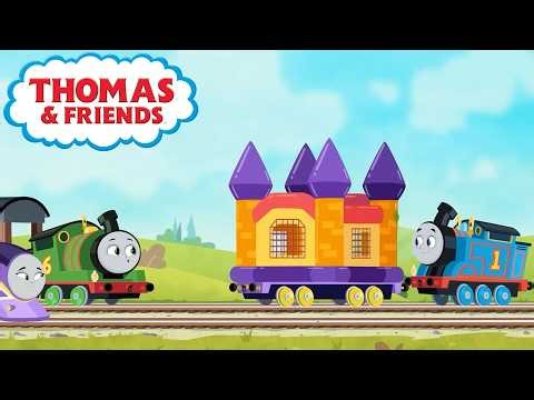 Thomas & Friends Fix the Bounce House for the Party! | Thomas & Friends: All Engines Go | 60 Minutes
