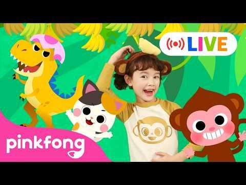 🔴 Learn with Pinkfong: Dance-Along Nursery Rhymes | Fun Indoor Physical Activities for Toddlers
