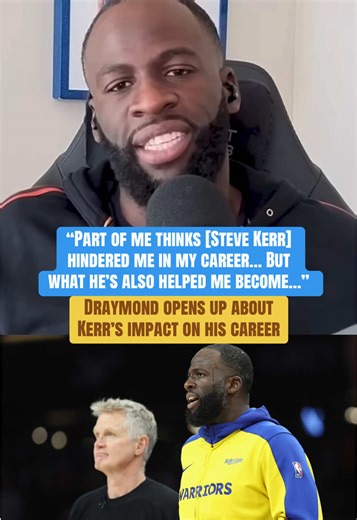 Draymond Green speaks on how his game has developed under Coach Kerr. (via @DraymondShow) #nba #basketball #nbabasketball #warriors #draymondgreen