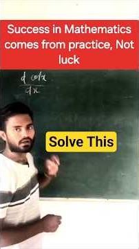 🔥99% Can't SOLVE This Calculus Problem (Can YOU?!)#calculus #differentiation
