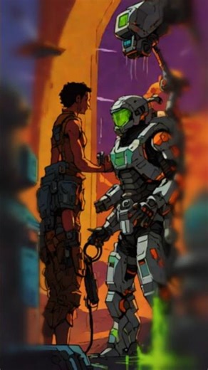 I followed Torren's team through pitch-black... | RUST 008