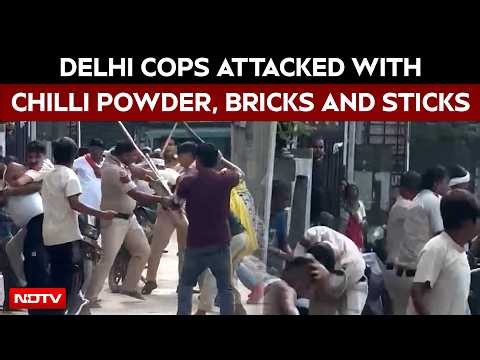 Delhi News Today | Chilli Powder, Bricks Used In Attack On Delhi Policemen During Patrol