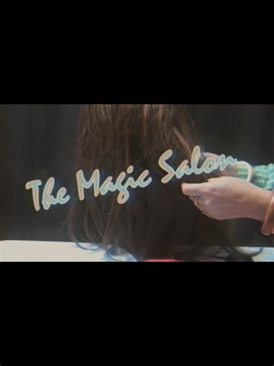 another trip to the ✨magic salon✨ #asmrhair #tappingasmr #tingles | asmr