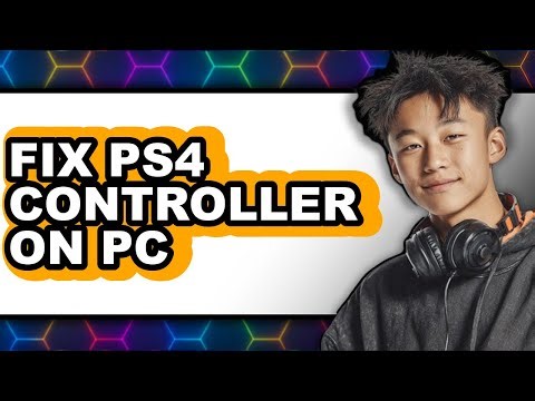 How to Fix Ps4 Controller on Pc (only Way)
