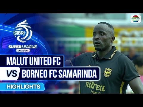 Malut United FC VS Borneo FC Samarinda - Highlights | BRI Super League 2025/26