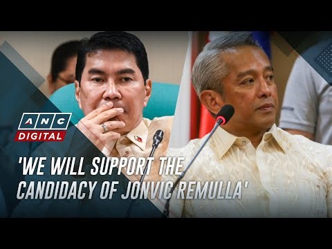 'We will support Jonvic Remulla': Tulfo on plans for 2028 presidential elections | ANC