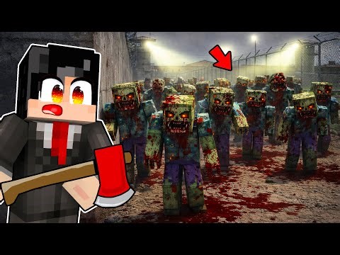 Surviving the MOST DISTURBING Zombie Apocalypse in MINECRAFT