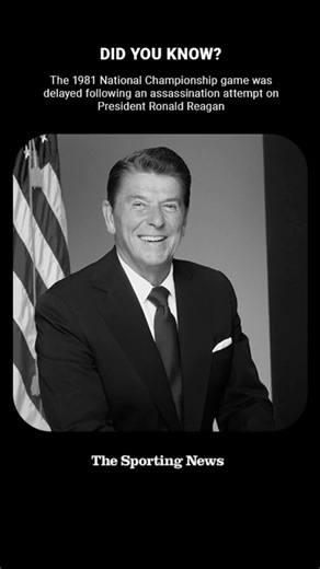 The 1981 National Championship game was actually delayed 👀