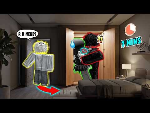 🔒 I Locked Myself In A Closet With My Enemy... Then He Fell For Me 🚪 TTS Roblox Story