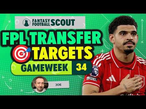 JOE'S FPL GW34 FREE HIT! 🔥 | FPL GW34 TRANSFER TARGETS 🎯 | Fantasy Premier League Tips 2025/26