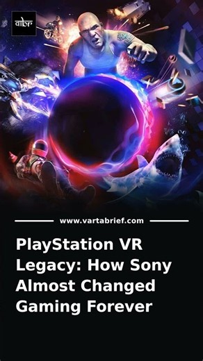 PlayStation VR Legacy: How Sony Almost Changed Gaming Forever #Shorts
