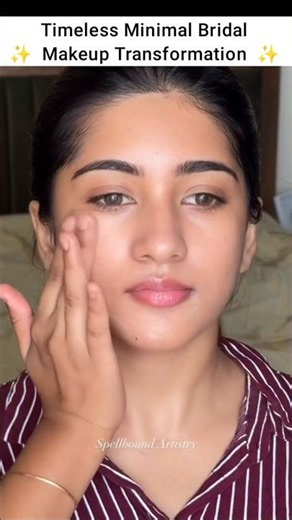 By- spellbound_artistry | bridal makeup tutorial step by step #shorts #makeup #makeuplook #bridal
