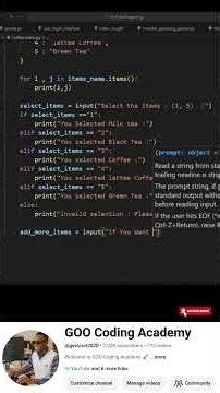Build a Shopping Menu in Python?! 🛒🐍 Beginner Coding Project #Shorts
