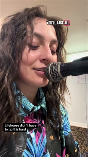 KOSER covers Lifehouse's Hanging By A Moment #shorts