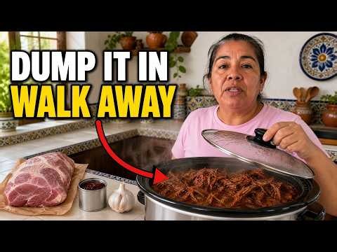 10 Slow Cooker Mexican Dinners With Only 3 Ingredients (Dump It In, Walk Away, Nothing to Chop)