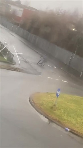 Perfect weather for a bike ride in Scotland
