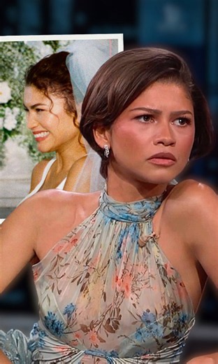 Zendaya reacts to wedding footage