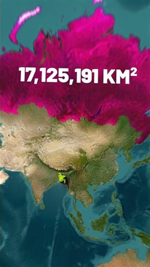 Why Russia is Smaller Than You Think 🇷🇺📉
