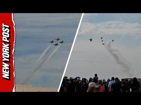 Thunderbirds Soar Through Skies During Kansas Air Show