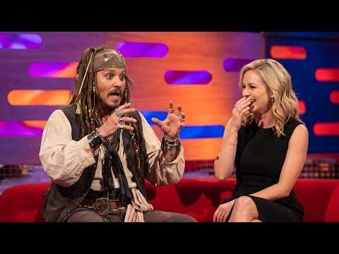 Johnny Depp’s Funniest & Weirdest Interview Moments 😂 Trump Impression, Smuggling Story & More