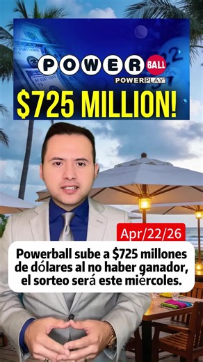 Powerball Jackpot Reaches $725 Million!